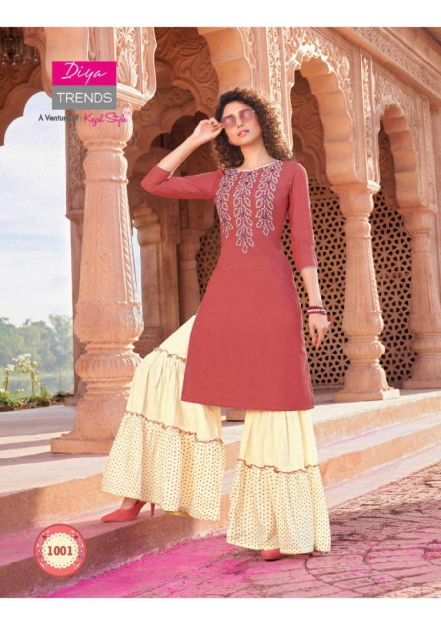 Bandhej Vol-1 Cotton Rayon Wholesale Kurti Bandhej Vol-1 Cotton Rayon Wholesale Kurti